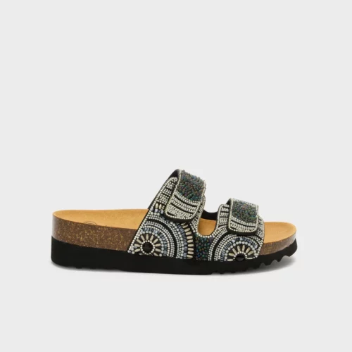 CADICE 2 STRAPS NERO