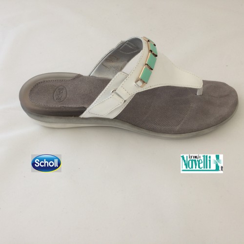 DR SCHOLL  HOLLIS BIANCO-VERDE